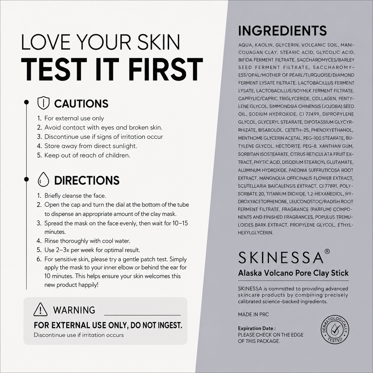 Pore Perfect Clay Stick Mask